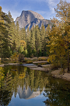Half Dome Merced River Vert 2008-3862